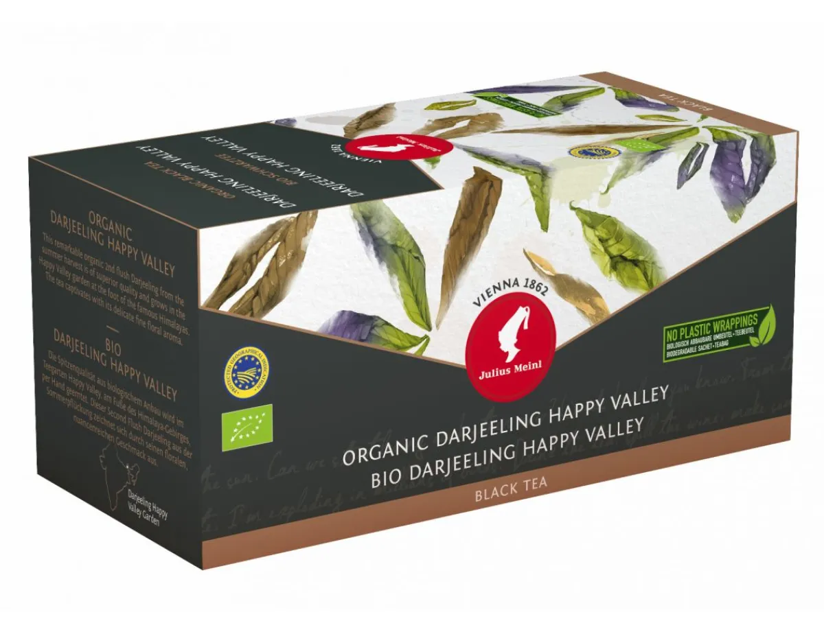 Outlet Bio Darjeeling Happy Valley - 20 Premium Leafbag Teebeutel Bio Tee|Leaf Bags