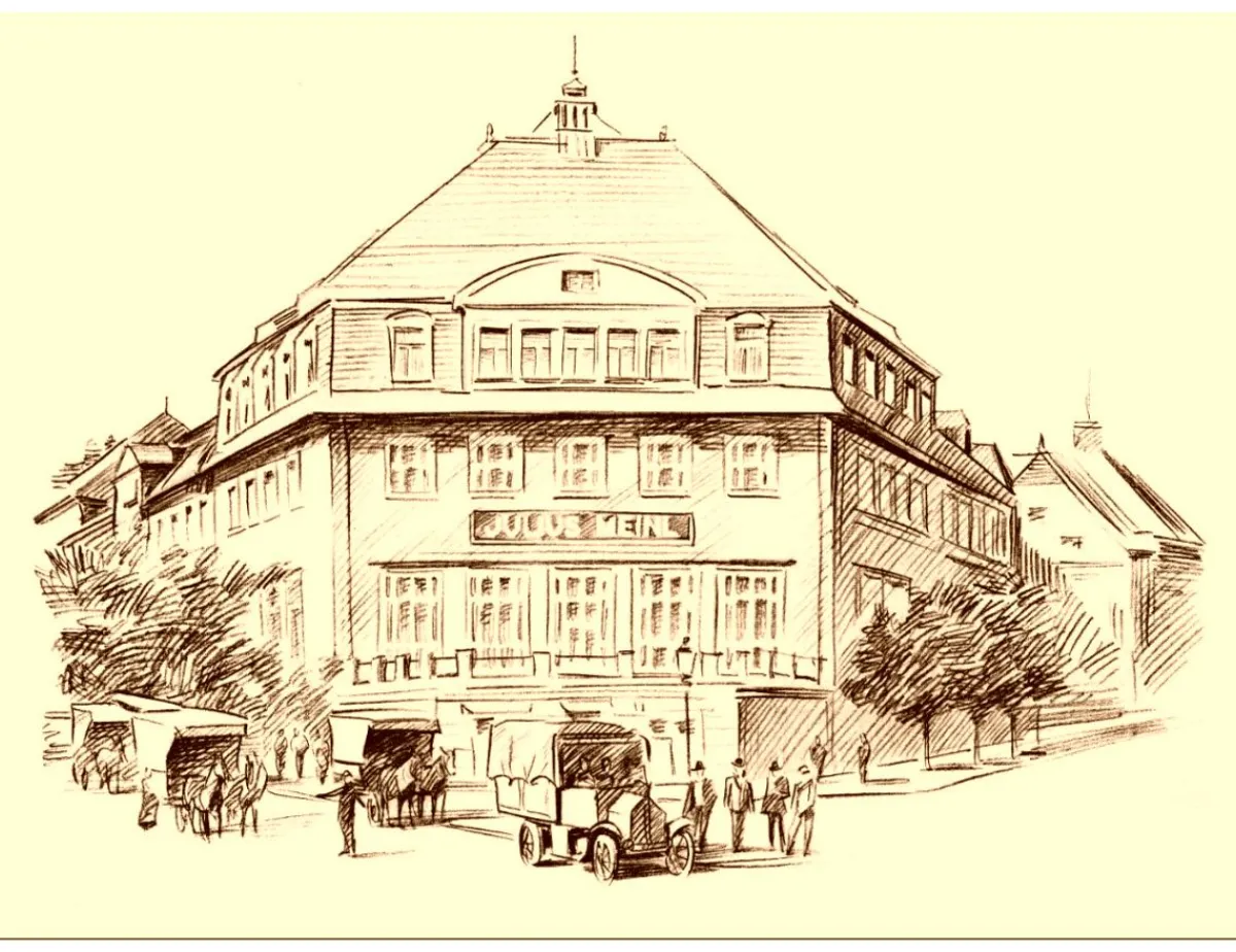 Clearance Zentrale 1910 Postkarte Postkarten