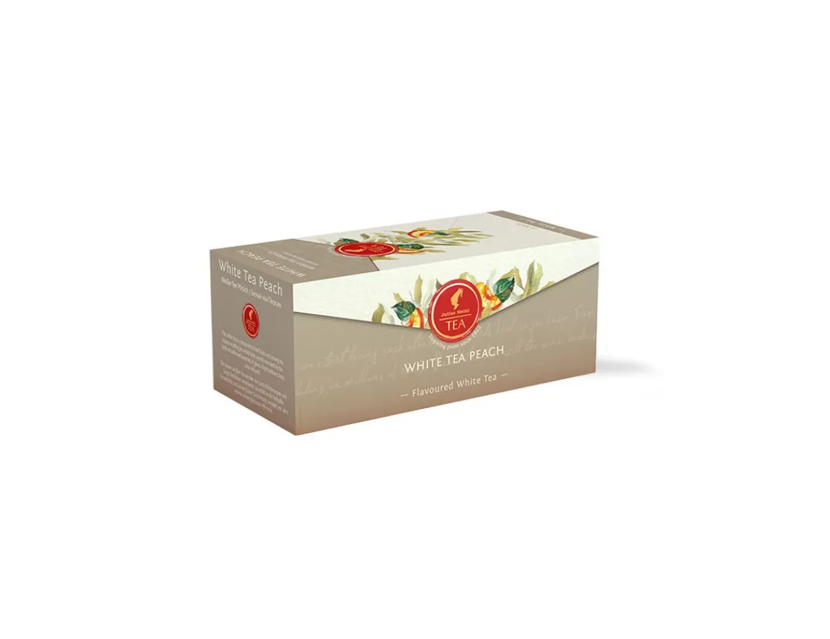 Best Weißer Tee Pfirsich - 25 Teebeutel Single Bags